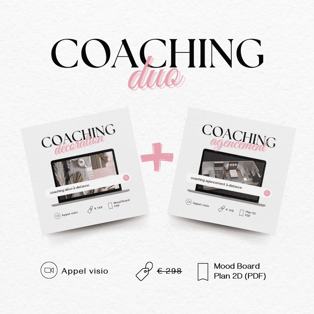 Coaching Déco & Agencement 100% en ligne 