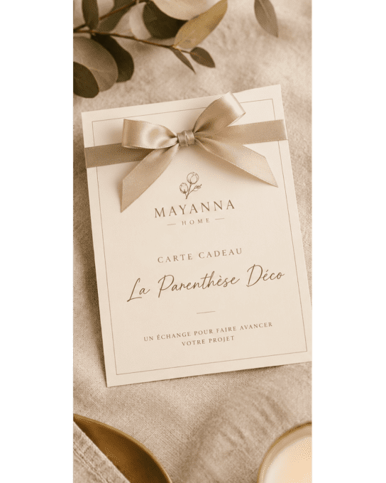 Carte cadeau — La parenthèse déco